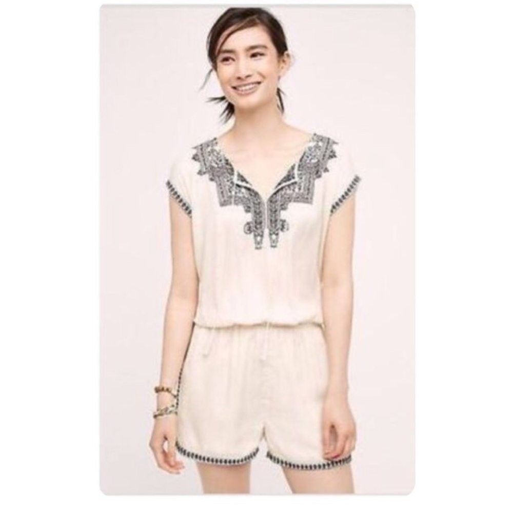 NEW Anthropologie Elevenes Boho Romper